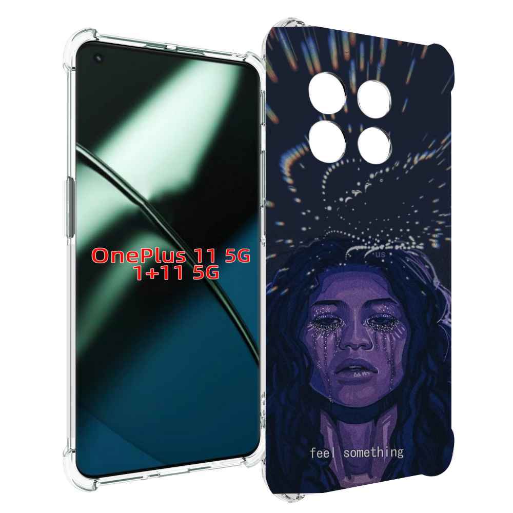 

Чехол MyPads чувствую себя непонятно женский для OnePlus 11, Прозрачный, Tocco