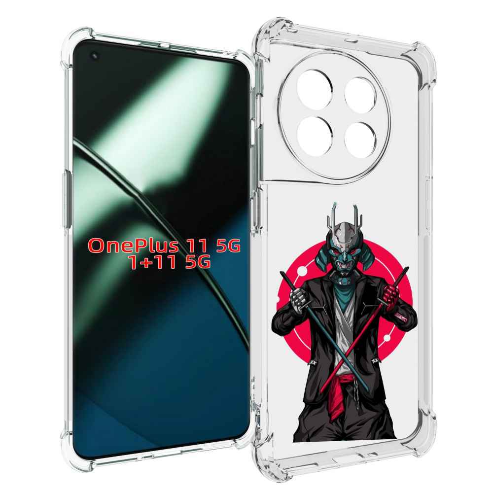 

Чехол MyPads якудза с катанами для OnePlus 11, Прозрачный, Tocco