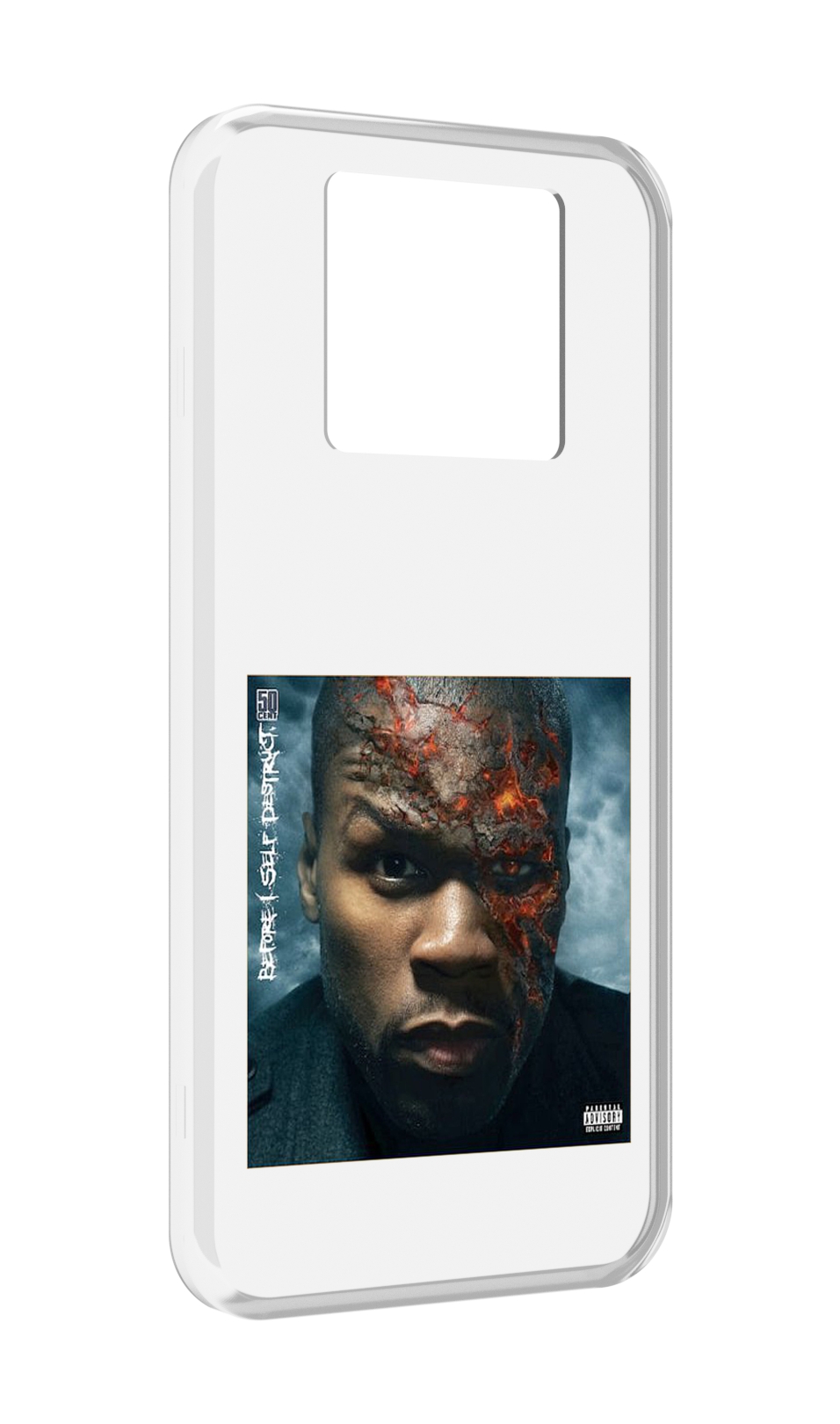 

Чехол MyPads 50 Cent - Before I Self Destruct мужской для Black Shark 3 5G, Прозрачный, Tocco