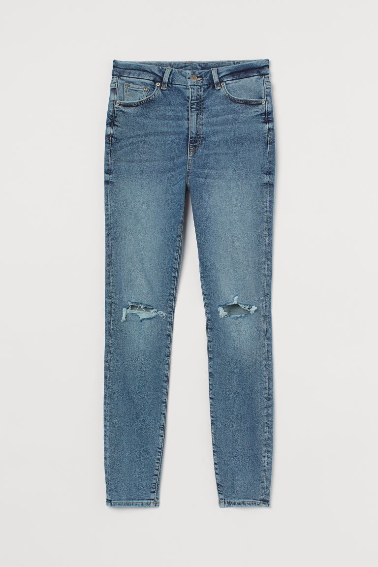 

Джинсы женские H&M 0882899025 синие 34 (доставка из-за рубежа), Синий, 0882899025