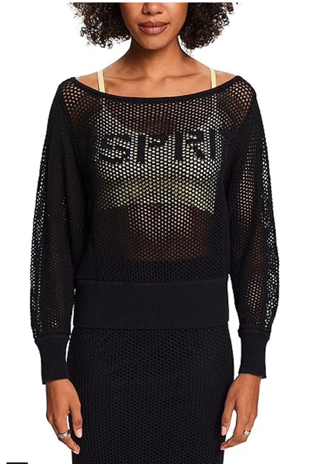 

Джемпер женский Esprit Casual 034EE1I309 черный XL, 034EE1I309