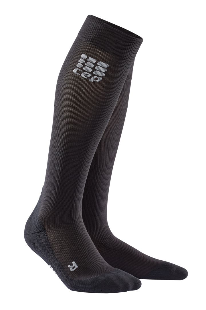 фото Гетры мужские cep recovery compression knee socks cr21 черные 42-44 ru