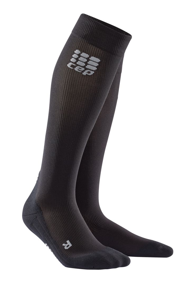 фото Гетры мужские cep recovery compression knee socks cr21 черные 46-48 ru