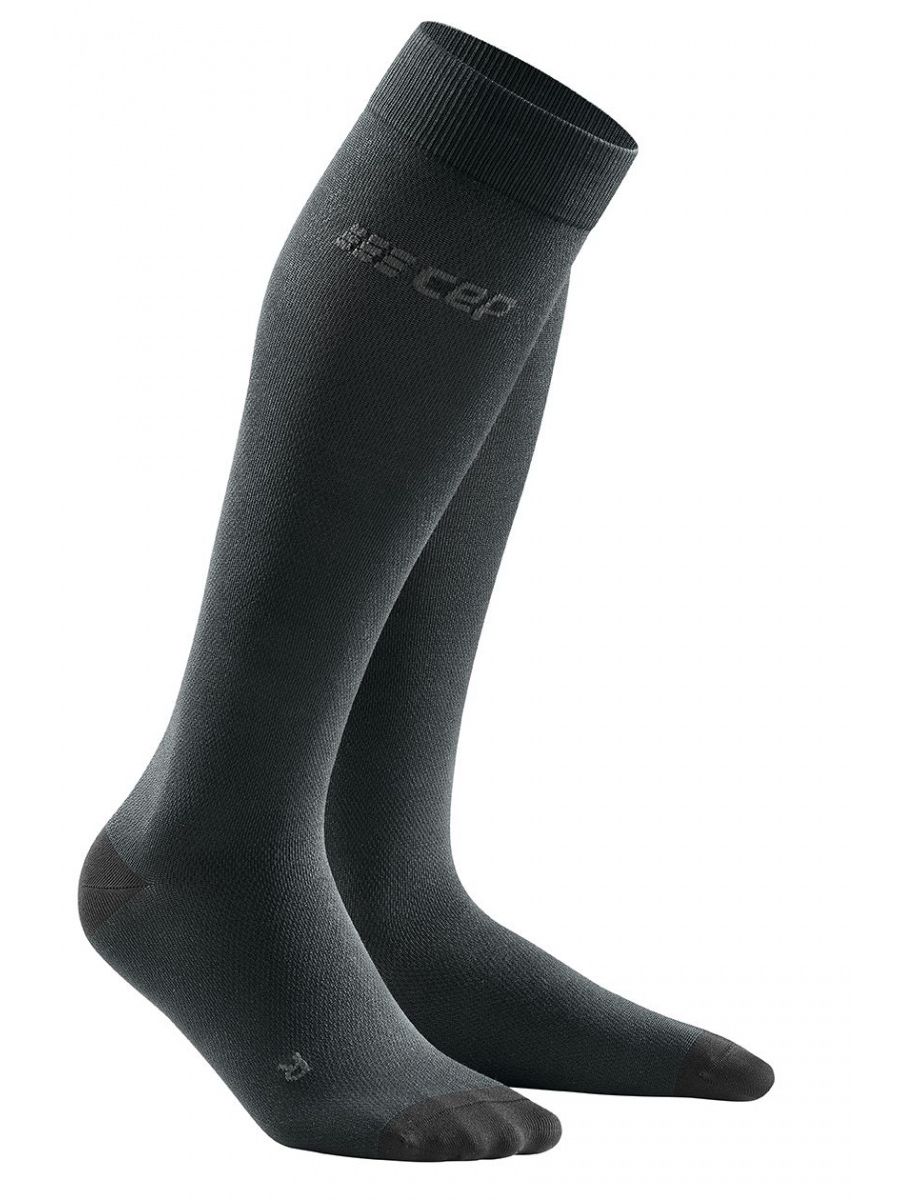 Гетры мужские CEP Recovery Compression Knee Socks Cr22 черные 42-44 RU