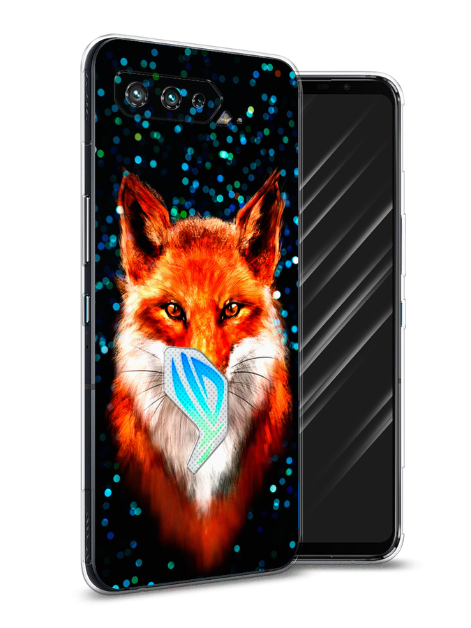 

Чехол Awog на Asus ROG Phone 5S "Волшебная лиса", Оранжевый;черный;белый, 44550-1