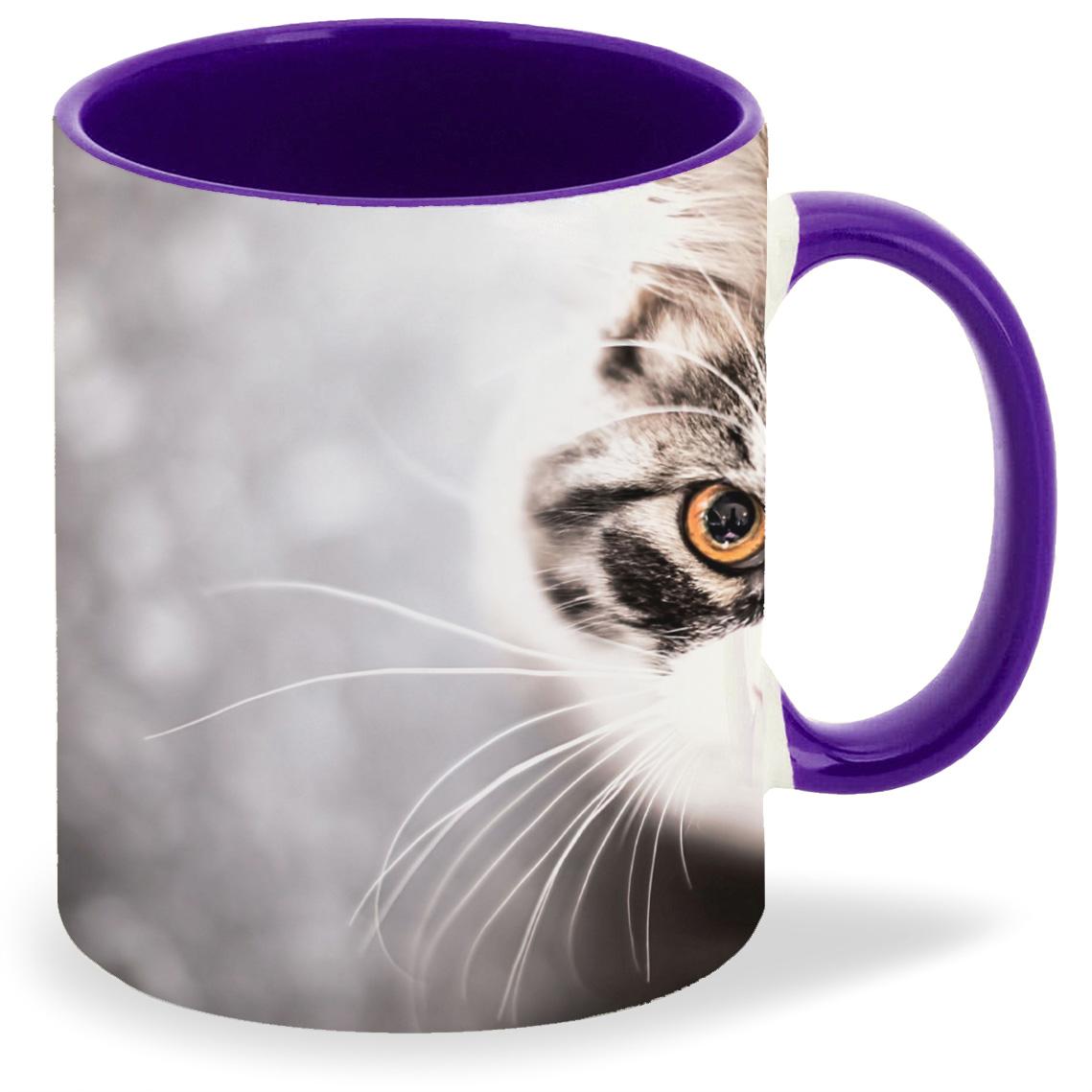 

Кружка CoolPodarok Кошка смотрит на верх, Кошка смотрит на верх