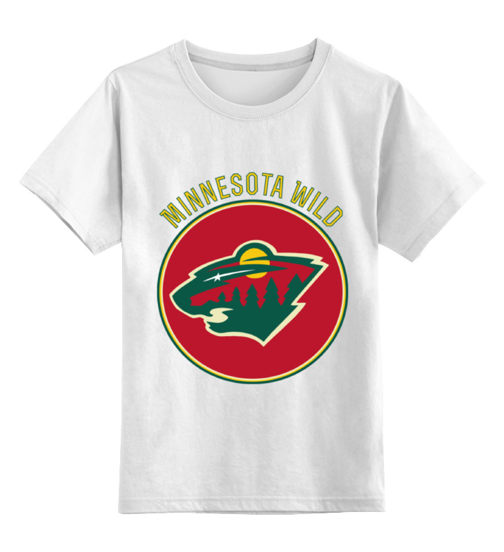 

Футболка детская Printio Minnesota wild цв. белый р. 140, Minnesota wild