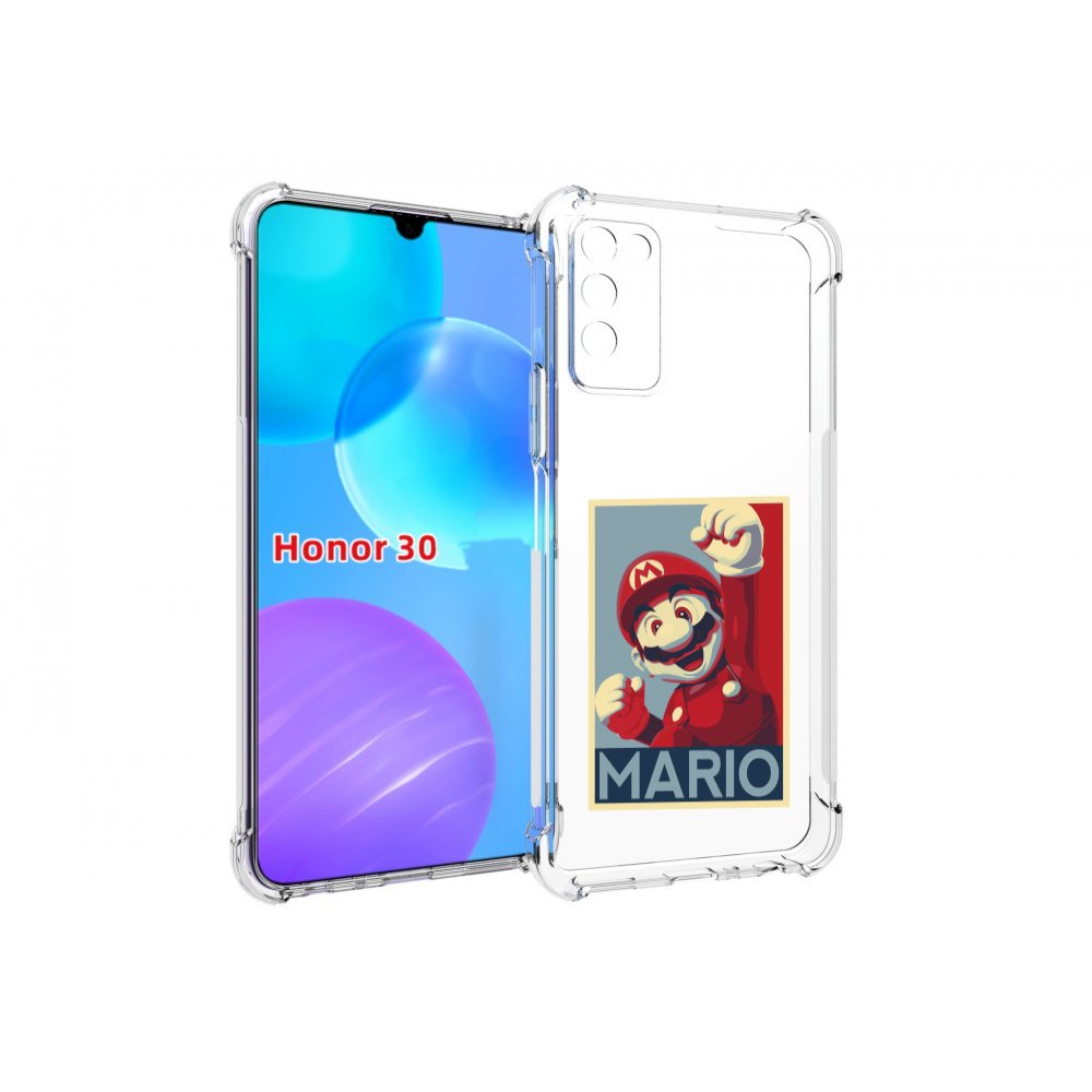 

Чехол MyPads злой марио для Huawei Honor 30 Lite, Tocco