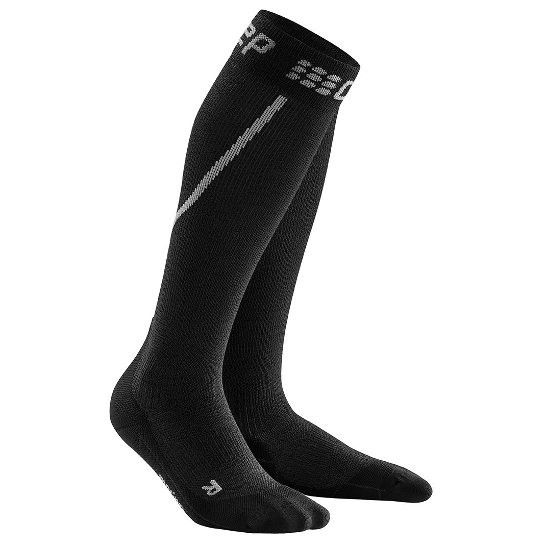 фото Гетры мужские cep merino wool compression knee socks c223 серые 42-44 ru