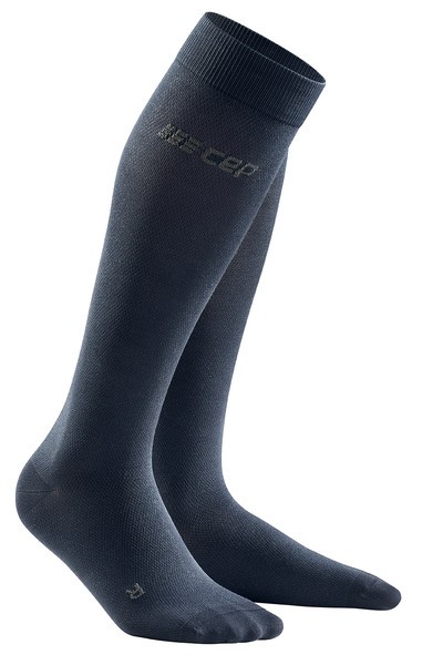 Гетры мужские CEP Recovery Compression Knee Socks Cr22 синие 39-41 RU