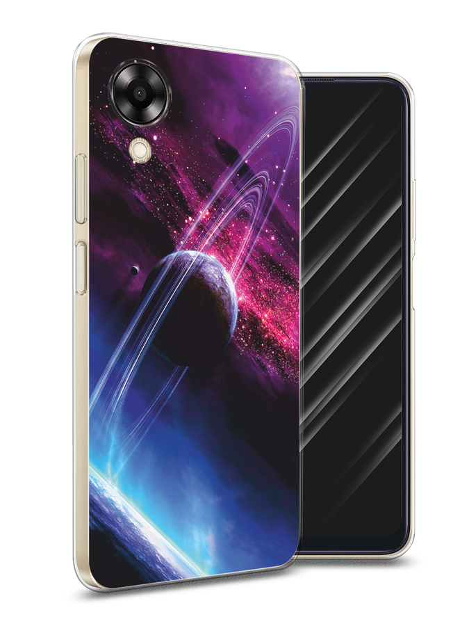 

Чехол Awog на Oppo A17K "Космос 17", Черный;фиолетовый, 2512850-4