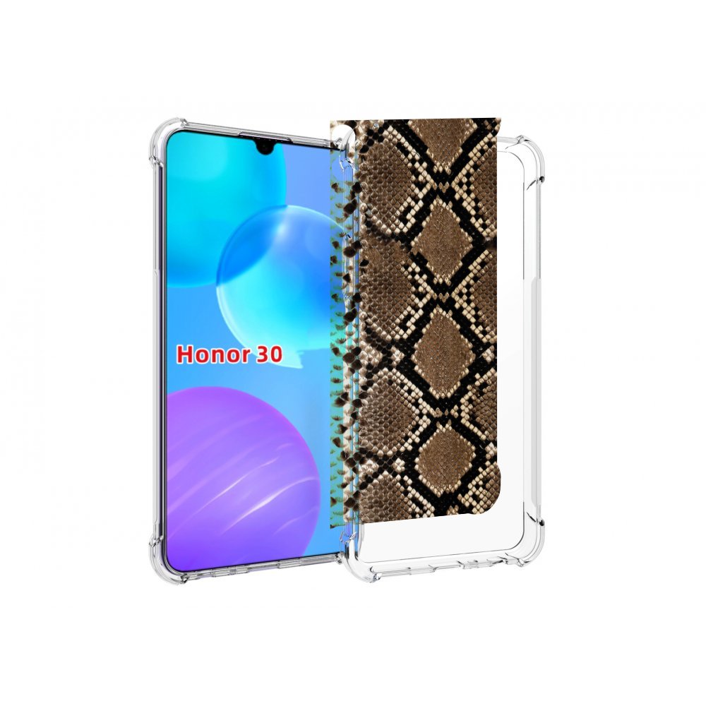 

Чехол MyPads змеиная кожа для Huawei Honor 30 Lite, Tocco