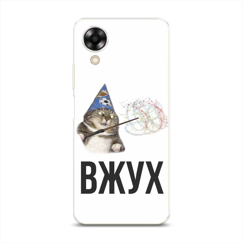 

Чехол Awog на Oppo A17K "Вжух 2", Белый;черный;серый, 2512850-9
