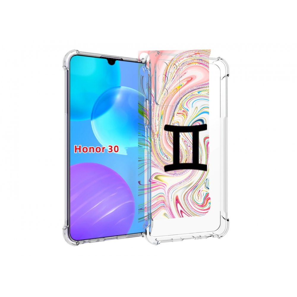

Чехол MyPads знак зодиака близнецы 2 для Huawei Honor 30 Lite, Tocco