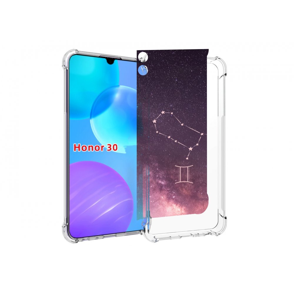 

Чехол MyPads знак зодиака близнецы 5 для Huawei Honor 30 Lite, Tocco