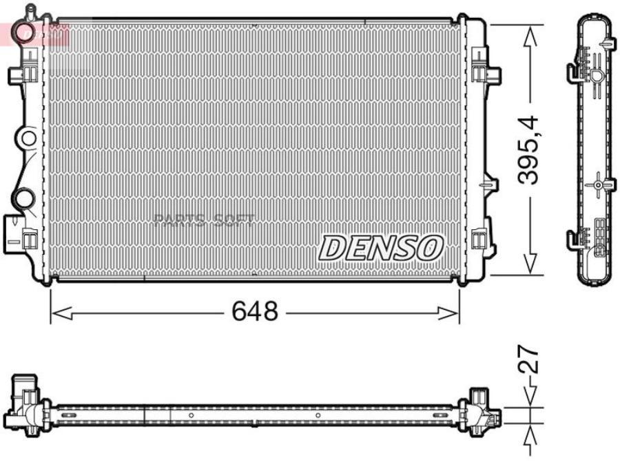 

Радиатор DENSO drm32051