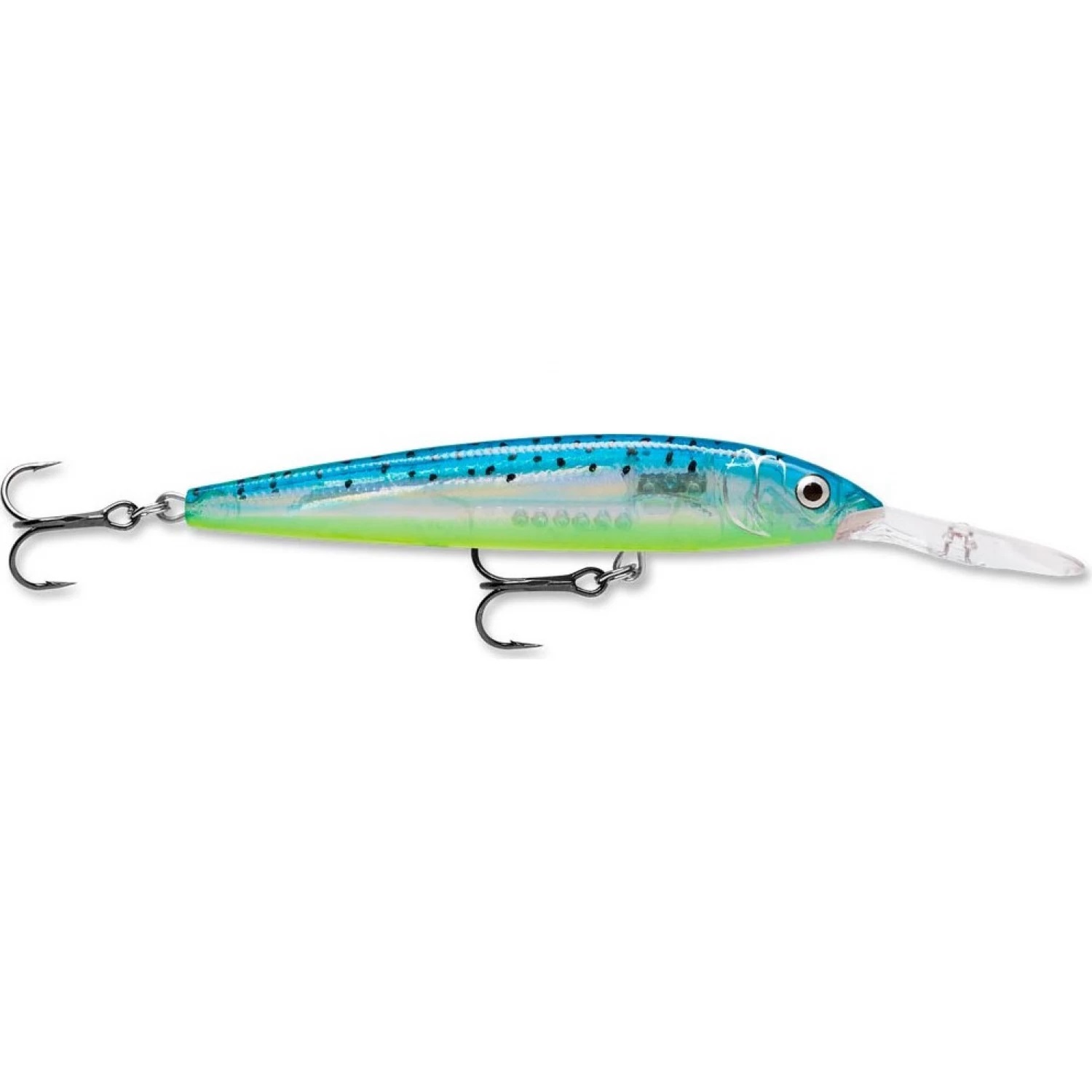 

Воблер Rapala Downdeep Husky Jerk 10 /GBM /суспендер/ 2,1-4,8м, 10см, 11гр., Разноцветный