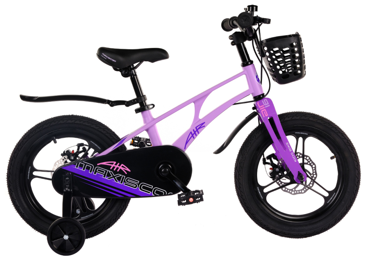 

Maxiscoo Детский велосипед Maxiscoo Air Pro 16" (2024), фиолетовый, Air Pro 16"