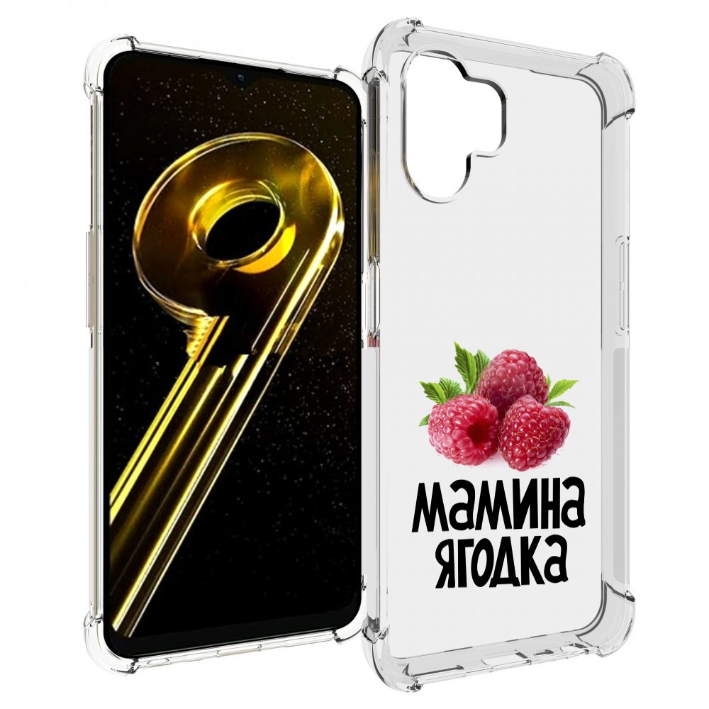 

Чехол бампер MyPads мамина ягодка для Realme 10 5G противоударный, Прозрачный, Tocco