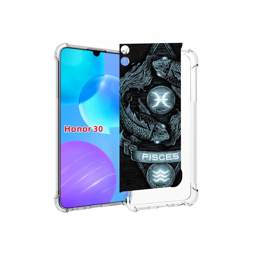 

Чехол MyPads знак зодиака рыбы 4 для Huawei Honor 30 Lite, Tocco