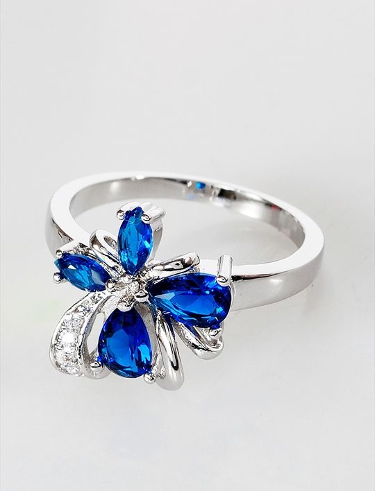 

Кольцо из бижутерного сплава р. 20 Lotus Jewelry RH3027R-26sz, шпинель/циркон, RH3027R-26sz