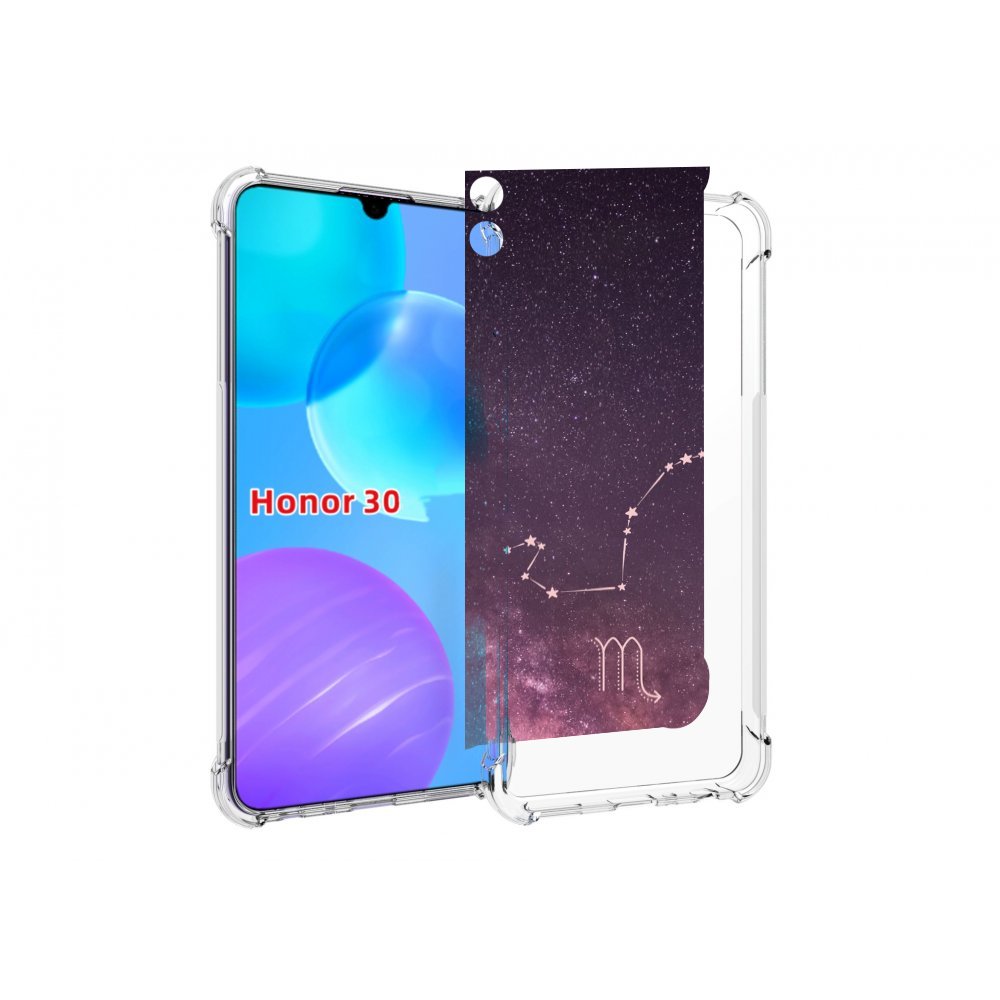 

Чехол MyPads знак зодиака скорпион 4 для Huawei Honor 30 Lite, Tocco