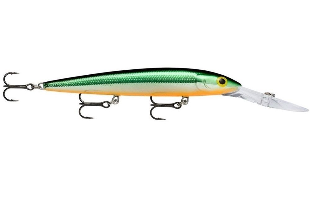 

Воблер Rapala Downdeep Husky Jerk 12 /GF /суспендер/ 2,4-5,7м, 12см, 15гр., Разноцветный