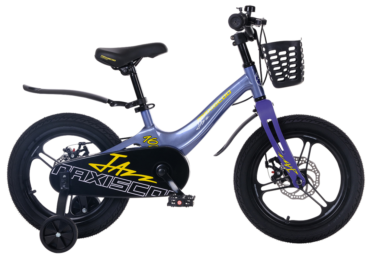 

Maxiscoo Детский велосипед Maxiscoo Jazz Pro 16" (2024), синий, Jazz Pro 16"