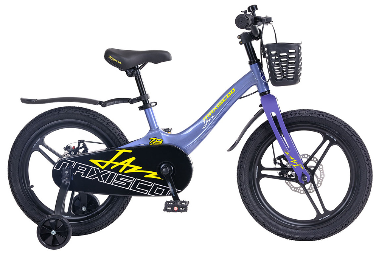 

Maxiscoo Детский велосипед Maxiscoo Jazz Pro 18" (2024), синий, Jazz Pro 18"