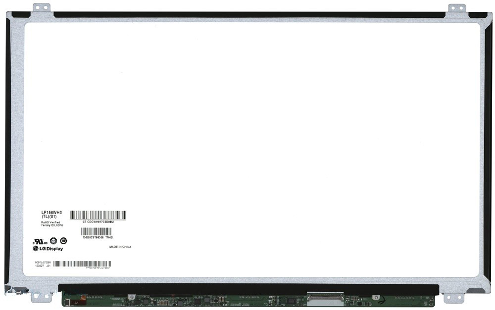 

Матрица ОЕМ для ноутбука LP156WH3(TL)(S1), совместимая с p/n: LP156WH3(TL)(S1)