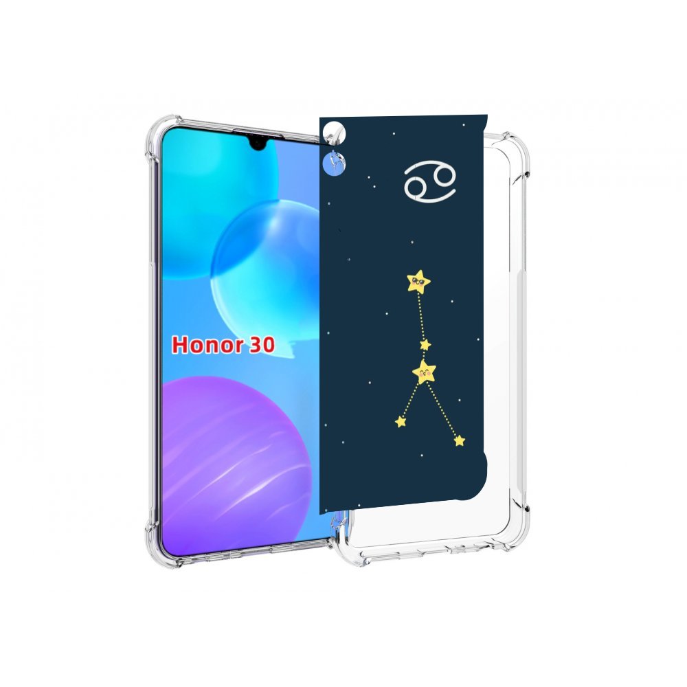 

Чехол MyPads знак-зодиака-рак-3 для Huawei Honor 30 Lite, Tocco