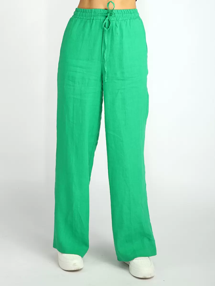

Брюки женские EQmoda 17144 401081-4 зеленые 40, SQ69763