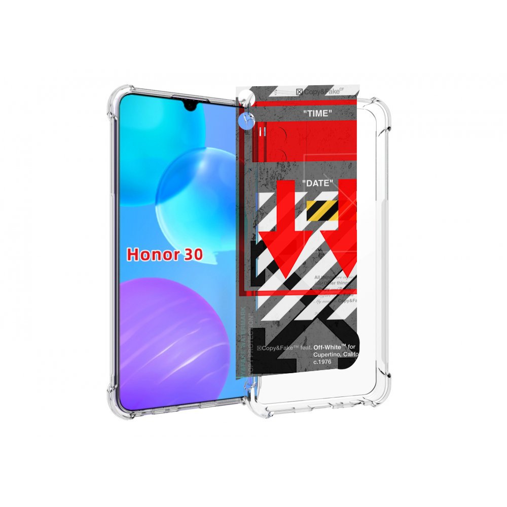 

Чехол MyPads знаки-логотипы для Huawei Honor 30 Lite, Tocco
