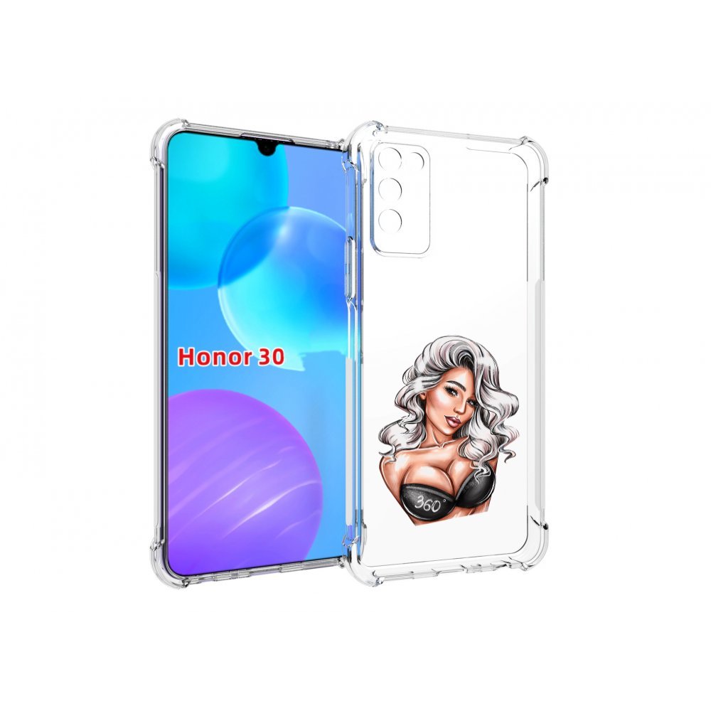 

Чехол MyPads ивлеева-рисунок женский для Huawei Honor 30 Lite, Tocco
