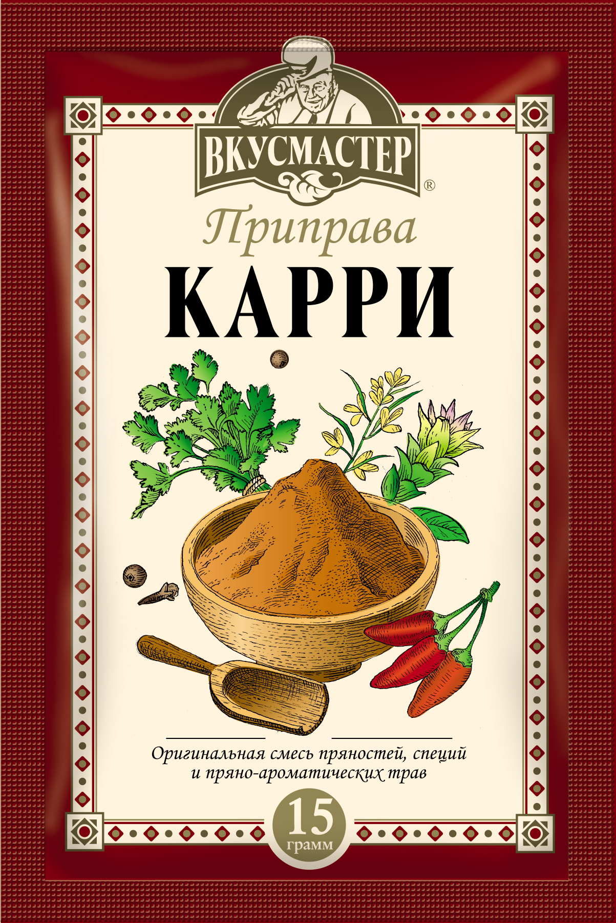 

Карри Вкусмастер 15 г