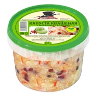 

Капуста Мистер салат квашеная с морковью и клюквой 500 г