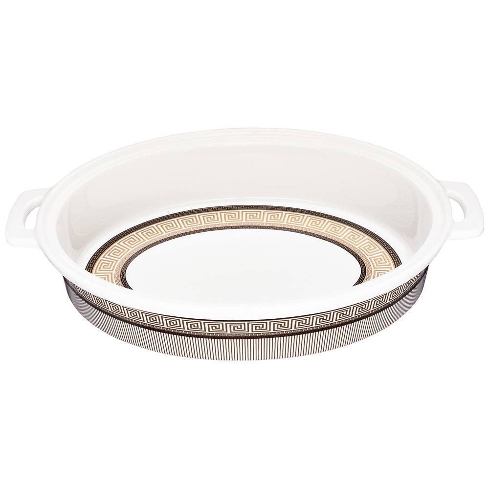 

Набор из 4 штук Блюдо с ручками Lefard Elegance 1.8л 33х21х6см, фарфор (42-422_4), Белый