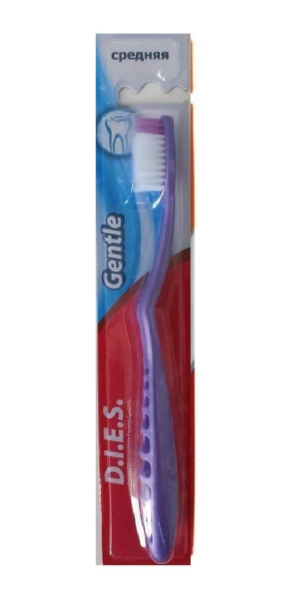

DIES Зубная щетка GENTLE Фиолетовая Средняя, Фиолетовый