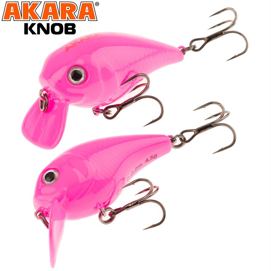 

Воблер Akara Knob 38F 4,5 гр A-200, Разноцветный, Knob
