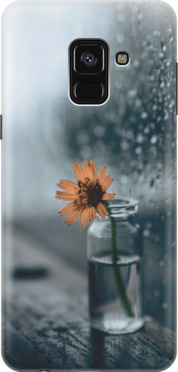 

Чехол на Samsung Galaxy A8+ (2018) с принтом "Осенняя меланхолия", Желтый;серый, 4649
