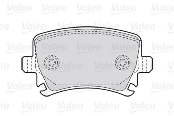 

Колодки Дисковые Задние Аudi А3 Диск 16' 03>, Vw Тоurаn Диск 15' 03> VALEO 301752 Vl301752