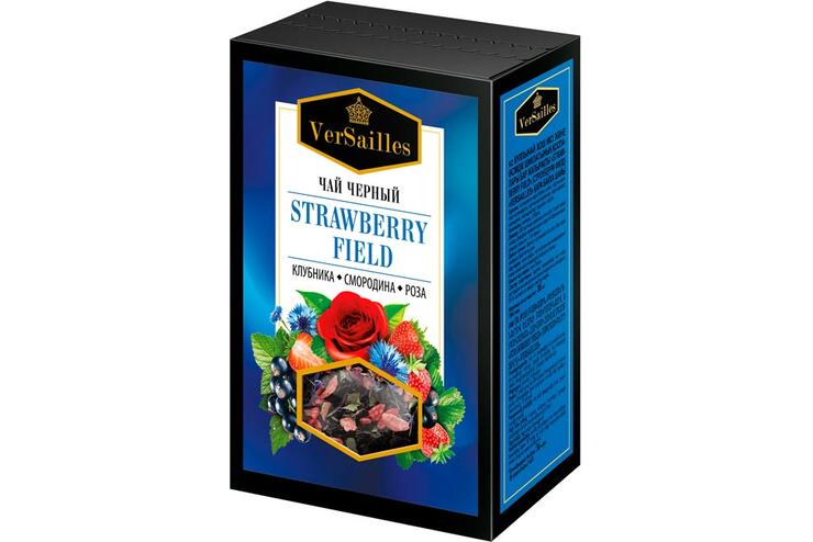 Чай черный VerSailles Strawberry Field, 80 г, 2шт.