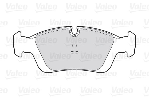 

Колодки Торм. Пер. VALEO 301018