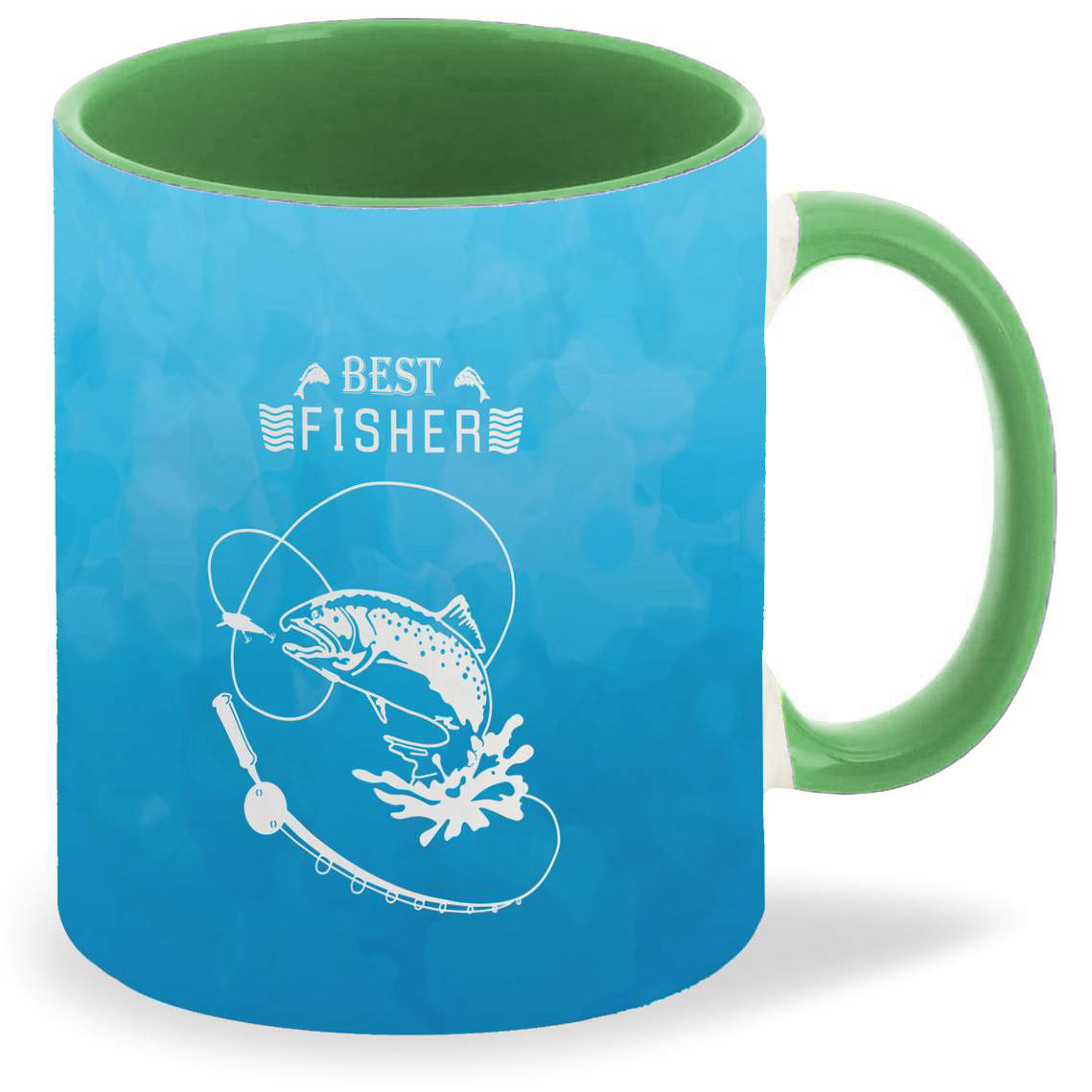 

Кружка CoolPodarok Рыбалка Best fisher