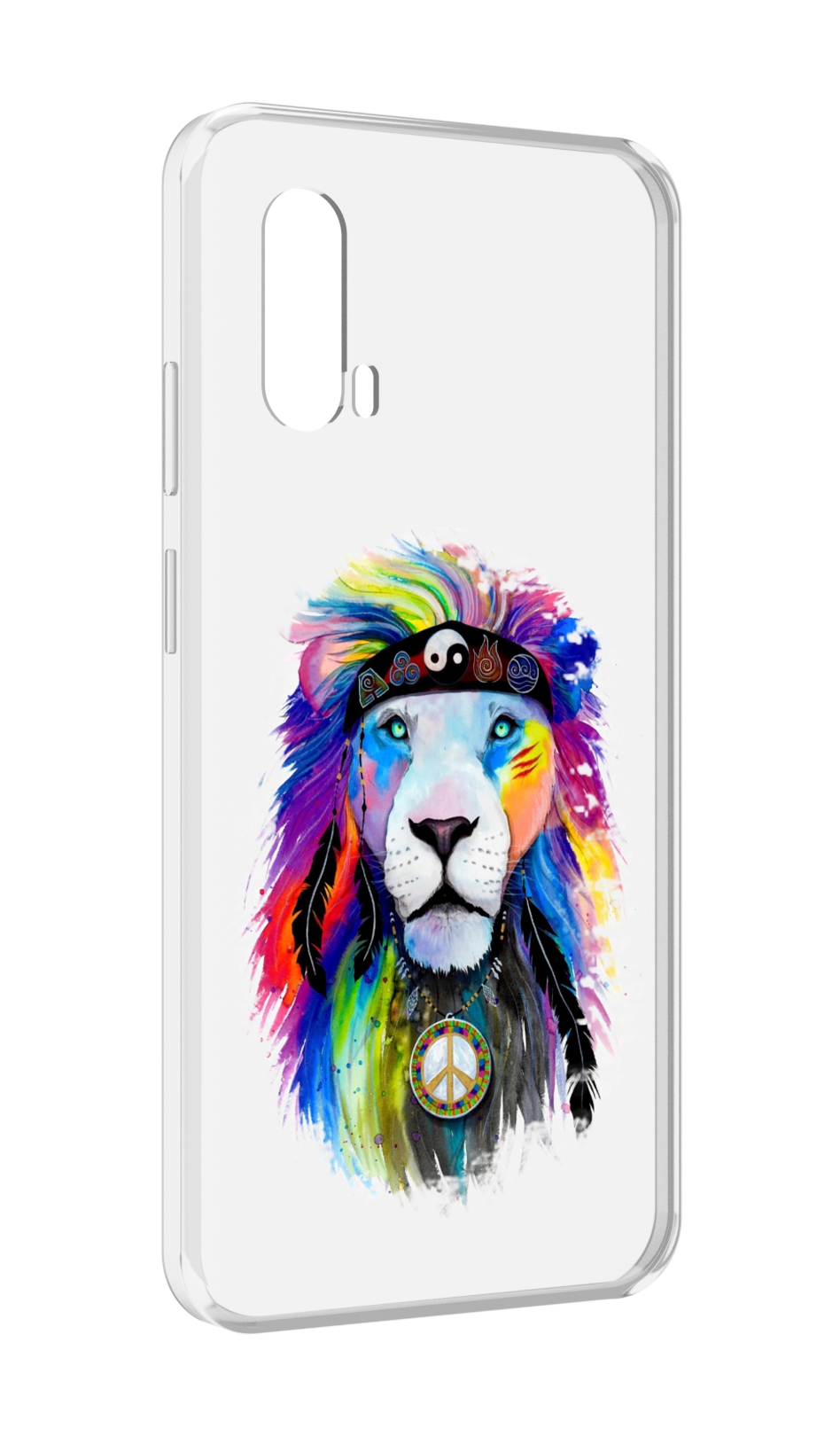 

Чехол MyPads Лев 3 для Blackview BV7100, Прозрачный, Tocco