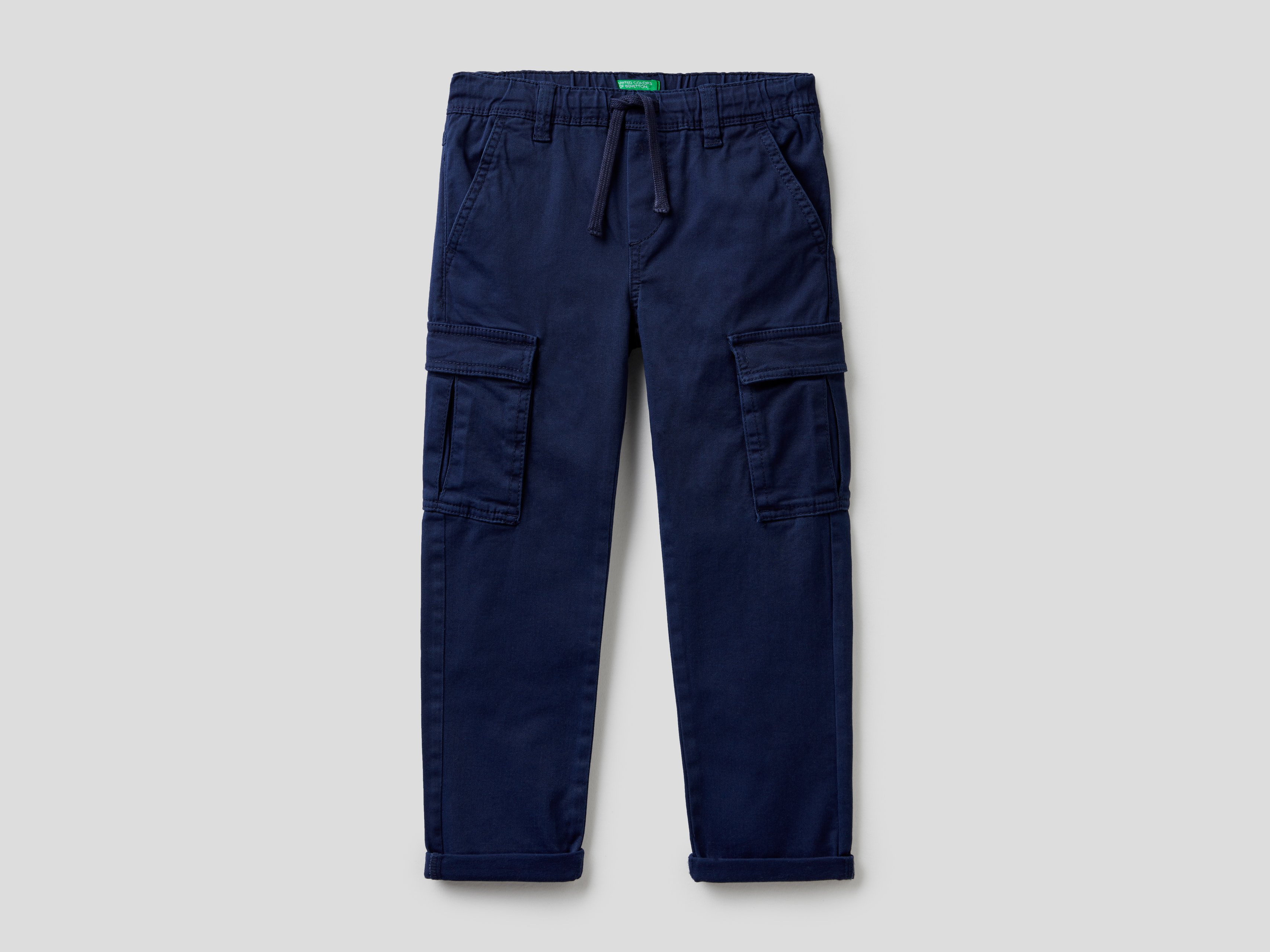 

Брюки для мальчиков Benetton цв. синий р.170, 21A_4DJH55DL0