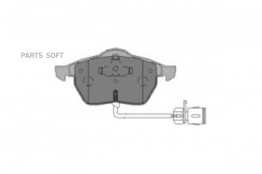 

Тормозные колодки SP178 SCT
