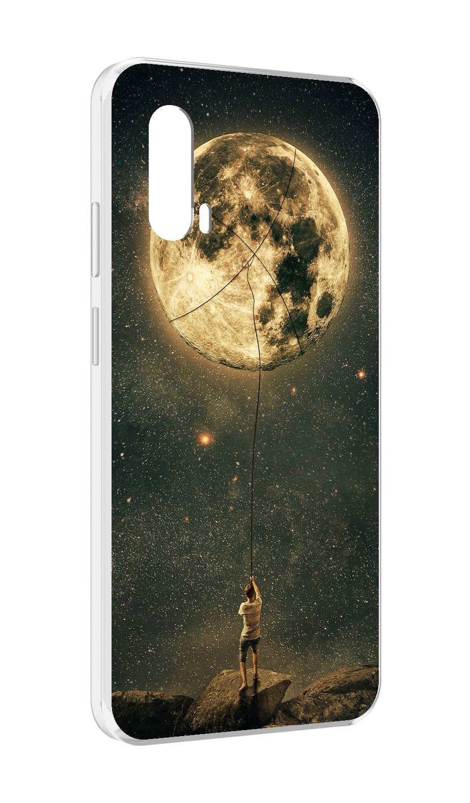 

Чехол MyPads Луна-светит для Blackview BV7100, Прозрачный, Tocco