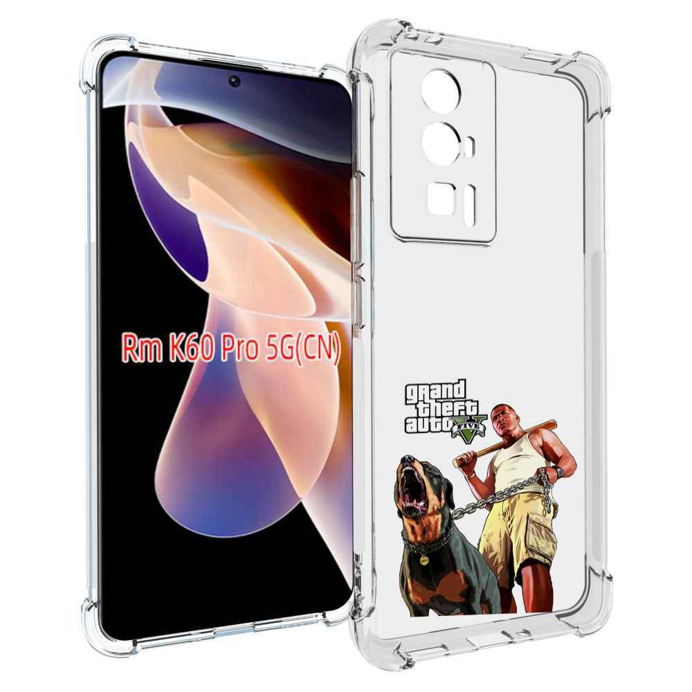 

Чехол MyPads GTA грозная собака для Xiaomi Redmi K60 Pro, Прозрачный, Tocco