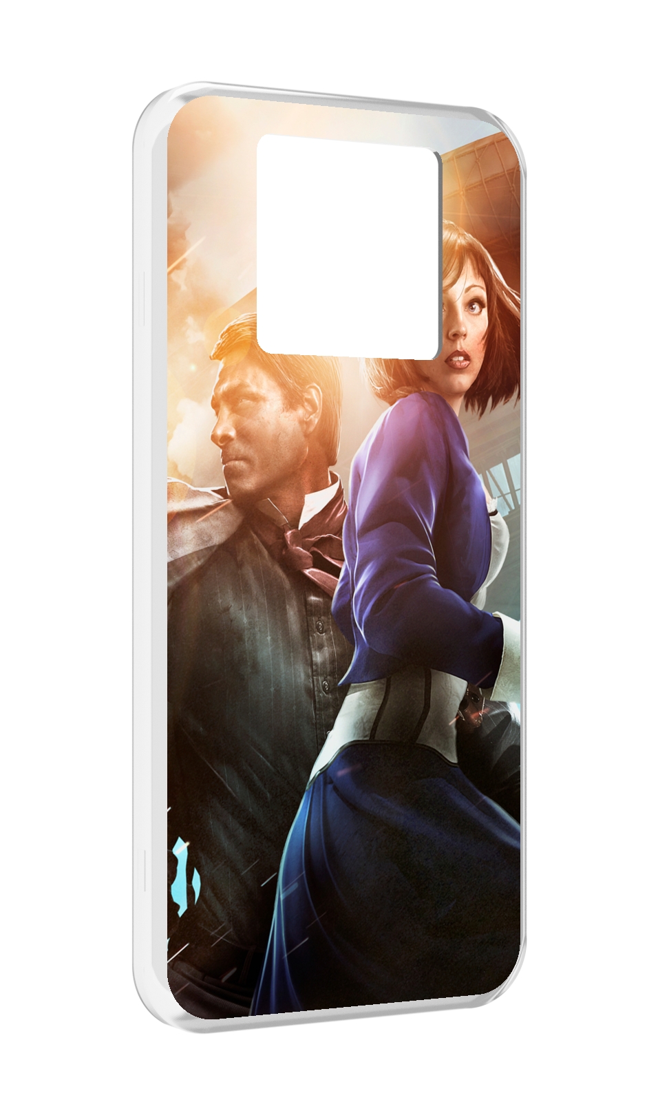 

Чехол MyPads Bioshock Infinite для Black Shark 3 5G / Black Shark 3S, Прозрачный, Tocco